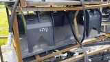 Two cylinder grapple bucket