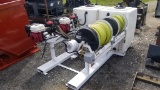 280 gallon twin tank and pump hydroseeder skid