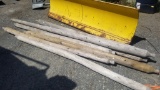 (7) fence posts