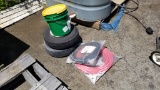 Lot - Air Hose, Tires, Belt Fasteners