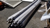 Lot fence posts