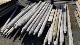 Lot cedar fence rails