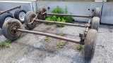 Triaxle trailer axles