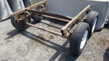 Tandem axle trailer axles