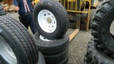 (4) 235/80/16 tires and rims