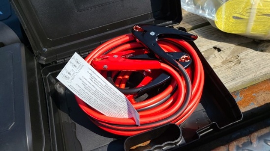 New Hd 25 Ft 1 Gauge Jumper Cables