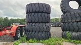 (4) 20.5-25 Loader Tires