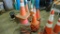 lot - road cones