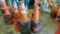 lot - road cones