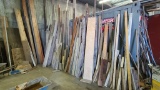 Lot wood, concrete forms, etc