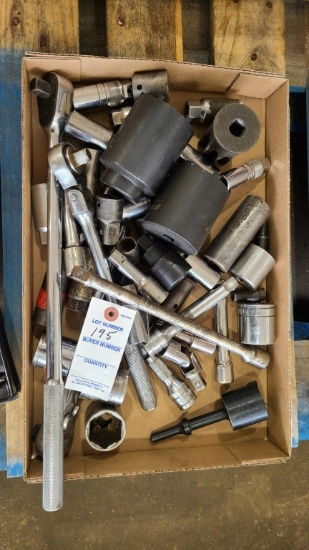 Lot - Misc Sockets, Socket Wrenches