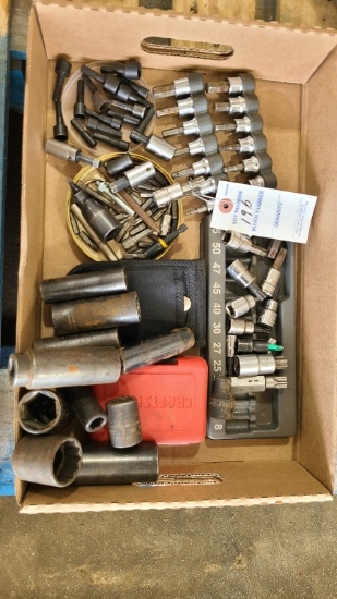 Lot - Misc Sockets And Bit Drivers