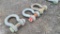 (3) 55 ton  Anchor Shackles