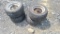 (4) Mower Wheels