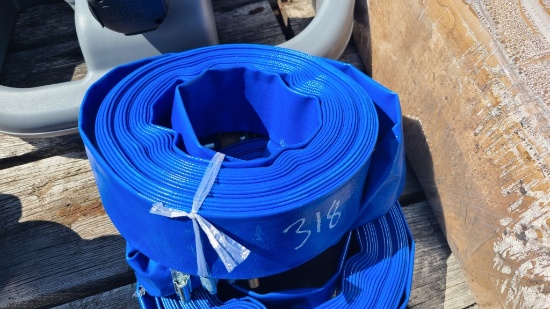 New 2” x 50 ft. discharge water hose