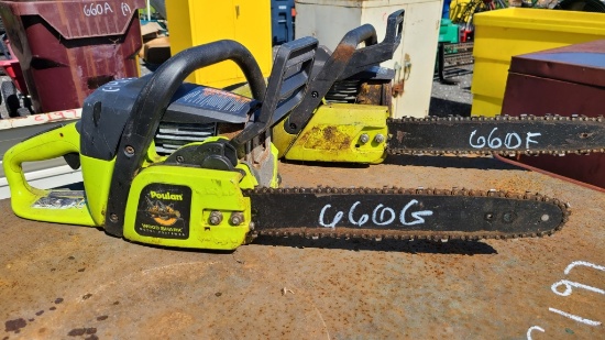 Poulan chainsaw