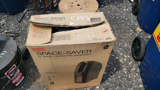 Space Saver Paper Shredder