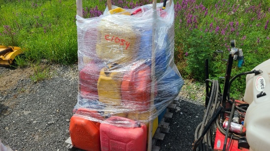 Pallet Lot - Assorted Fuel Cans