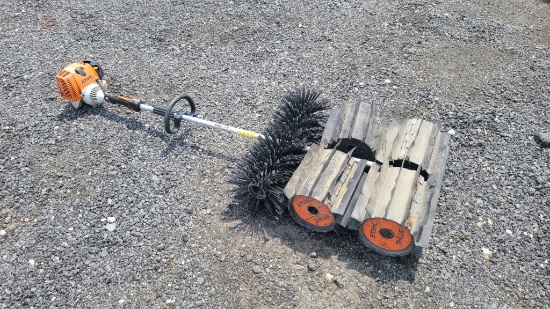 Stihl power broom