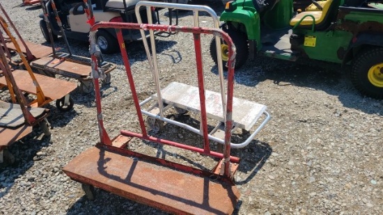 (2) rolling carts