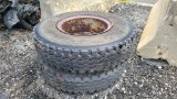 (2) General 11r20 Tires And Rims