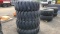 (4) 20.5r25 loader tires