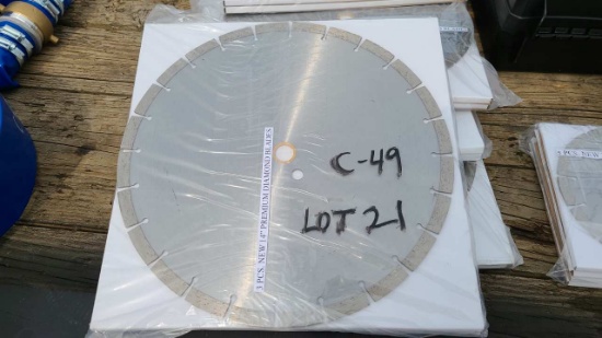 3 pc 14 inch diamond blades