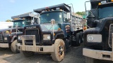 1987 Mack dm686sx 10 wheel dump truck