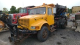 1999 international 4700 6 wheel sander truck