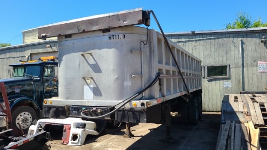 1988 Natick Aluminum Dump Trailer