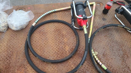 Mustang cv 3500 concrete vibrator