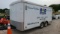 Stealth enclosed landscape trailer