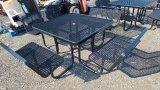 Outdoor 4 bench table