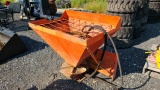 Skidsteer mount sander spreader