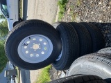 4 Towmax Tires and Rims ST205/75R15