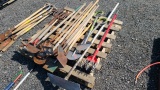 Pallet of misc hand tools