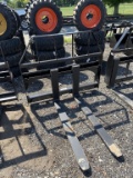 Kivel Slidsteer Forks 3500lbs