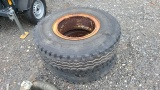 (2) 11r20 tires