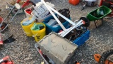 Large Lot - misc tools, power tools, squares,