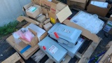 Lot of safety switches, security boxes, alarms,