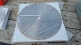 New 3pc 14 inch diamond blades