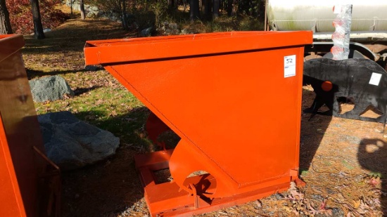 2 yrd self dumping hopper