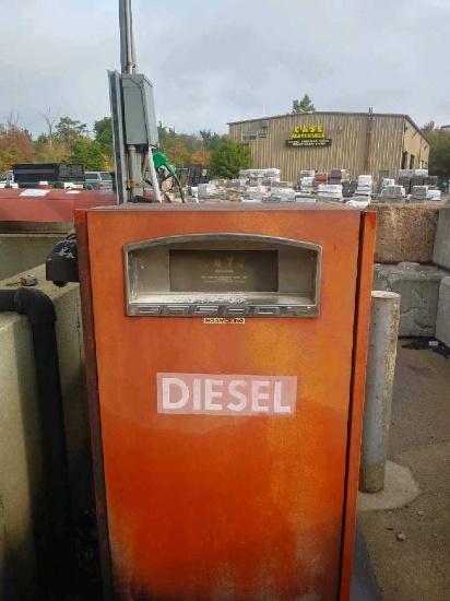 Vintage Gasboy Diesel Pump