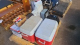 Pallet Lot Coolers, Heaters, Etc