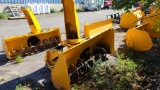 Hydraulic snow blower attachment