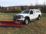 2005 Ford F350 With Plow