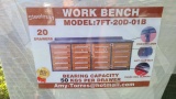 20 Drawer work bench