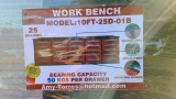 25 Drawer work bench