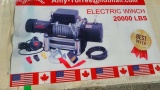 2,000 lb electric winch