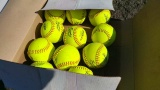 (12) dudley softballs